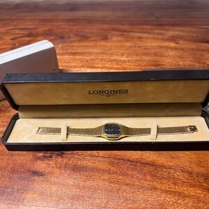 Longines Black and Gold women’s Watch